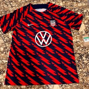 USMNT Nike 2023/24 Academy Pro Pre-Match Top - Navy